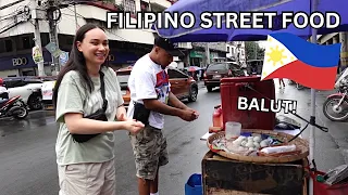 WE ATE THE BEST STREET FOOD IN QUIAPO MANILA 🇵🇭 Unforgettable Experience!