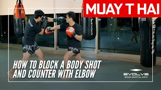Muay Thai Training Series: Elbows | Elbows Against Aggressive Muay Mat