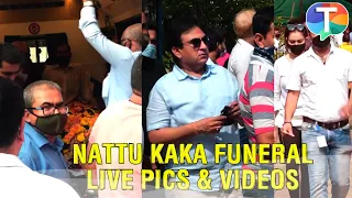 TMKOC fame Ghanshyam Nayak aka Nattu Kaka's funeral | Live pics & videos |Dilip Joshi, Munmun attend