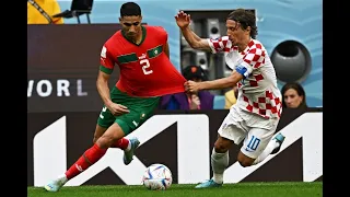 FIFA WORLD CUP QATAR 2022 - Achraf Hakimi vs Croatia