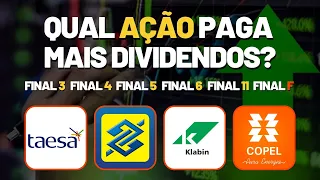 Qual a diferença das ações final 3, 4, 5, 6, 11 ou F? CUIDADO AO INVESTIR | TAEE4 CPLE6 BBAS3 KLBN11