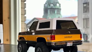 FMS 1:24 FCX24 Chevrolet K5 Blazer RTR Unboxing