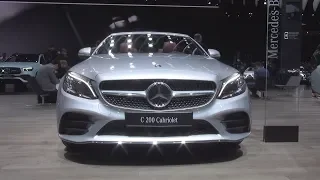 Mercedes -Benz C 200 Cabriolet AMG Line (2019) Exterior and Interior