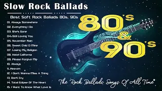 Scorpions, Aerosmith, Bon Jovi, U2, Nirvana, CCR 💯 Best Slow Rock Ballads 80s, 90s