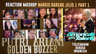 HOT TRANDING PUTRI ARIANI GOLDEN BUZZER NANGIS BARENG RASA NOBAR REACTION MASHUP