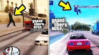 هذه هي المهمة التي اخذتها GTA V من لعبة GTA San Andreas !!  تختيم جراند 5