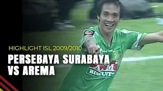 Throwback, Jelang Persebaya Surabaya VS Arema, Singo Edan Terkapar di Surabaya | ISL 2009/2010