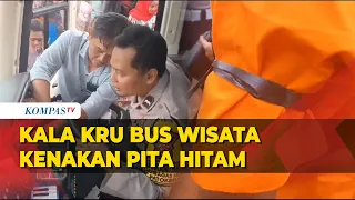 Aksi Solidaritas Kru Bus Wisata Study Tour, Tanggapi Musibah Bus Maut Subang