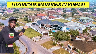 EXCLUSIVE: Where The Rich In Kumasi Are Building -A Drone’s View #Katamanso #building #ghana #kumasi