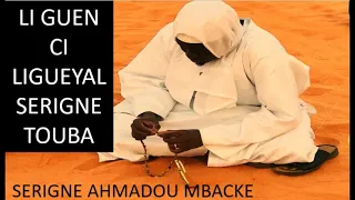 Li guên ci liguéyal SERIGNE TOUBA