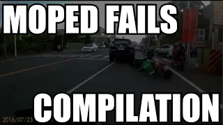 MOPED CRASHES (2018 Scooter Fails Compilation)