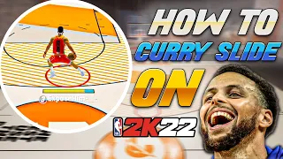 HOW TO CURRY SLIDE/SPAM ON NBA 2K22! MOST OVERPOWERED MOVE IN THE GAME 🔥 (CURRENT/ NEXT GEN)