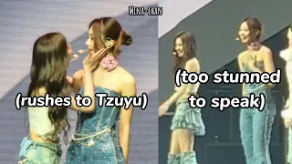 did sana just kissed tzuyu??!. 😳