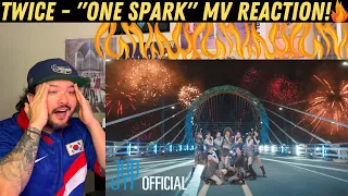 TWICE - "ONE SPARK" MV Reaction!