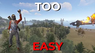 how a SOLO can easily take down an attack heli WITHOUT a base