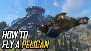 How to Fly a Pelican in Halo Infinite! Easy Trick - No Mods