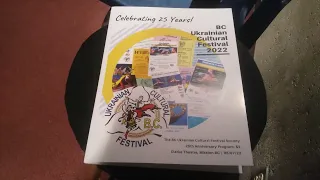 Canada's BC Ukrainian Cultural Festival 2022, Clarke Theatre, Mission, before Opening Ceremony