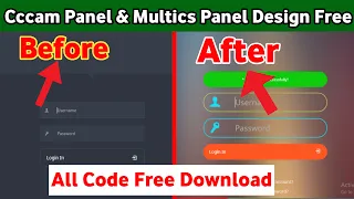 Cccam Panel Desinig Multics Panel Desinig Free File Download By Technical iT urdu hindi 2021