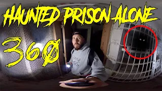 Locked In A Haunted Prison Alone (360) | OmarGoshTV