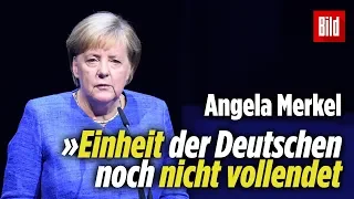 »Einheit der Deutschen noch nicht vollendet – Angela Merkel am Tag der Deutschen Einheit in Kiel