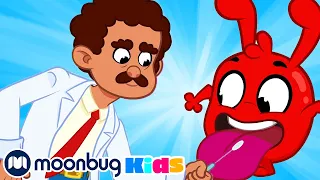 Mila and Morphle at the Dentist - Subtitles | Cartoons for Kids | Moonbug Kids Literacy | Morphle