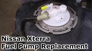 Fuel Tank Removal & Fuel Pump Replacement - Nissan Xterra