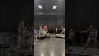 AJR Rehearsing For Billboards Performance