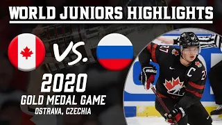 2020 World Juniors - Gold Medal Game - Canada vs. Russia - Extended Highlights