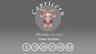 Capricorn horoscope for November 29, 2021