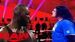 Wwe Omos Jordan Omogbehin vs Shanky Singh 2021: Full Match Monday Night Raw