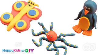 Playdoh Animal | Playdoh Making | Kid's Crafts and Activities | Happykids DIY