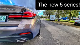 2021 BMW 5 Series Lci facelift review. 530e plug in hybrid