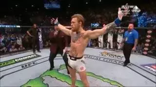 Conor McGregor vs Chad Mendes  [ UFC 189 FIGHT HIGHLIGHT ]