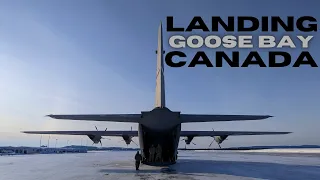 GOOSE BAY, CANADA | C-130J LANDING - 4K