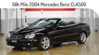 58k Mile 2004 Mercedes Benz CLK500