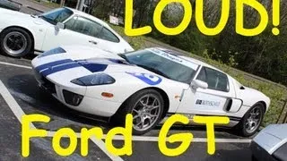 Ford GT "Roush"- LOUD start up and acceleration SOUND!!