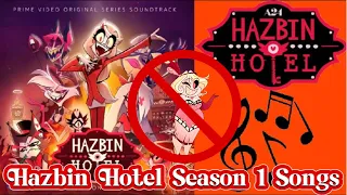 Hazbin Hotel Full Soundtrack - Episodes 1-8 but WITHOUT MIMZY