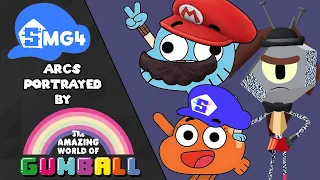 SMG4 Arcs Portrayed by The Amazing World Of Gumball (kind of)