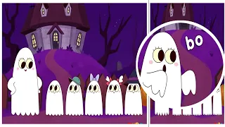 Five Little Ghosts | Song for Kids | Super Simple Songs  |ACAPELLA