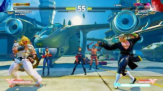 SFV Lag Moment: When Rollback Netcode goes your way