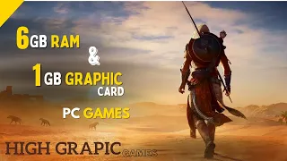 Top 7 6GB RAM & 1GB Graphic Card PC Games | 6GB RAM PC Games | 1GB Graphic Card PC Games