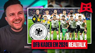 GamerBrother REAGIERT auf den DEUTSCHLAND KADER für die EM 2024 😱 🇩🇪