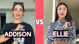 Addison Rae VS Ellie Zeiler TikTok Dance Battle