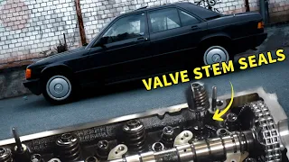 Leak No More: Valve Stem Seal Replacement | Mercedes 190E W201