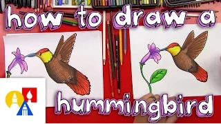 How To Draw A Hummingbird