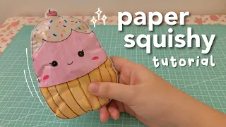 How to make paper squishies | step by step tutorial