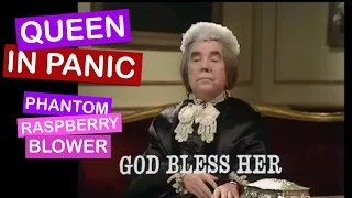 Two Ronnies - Part 3 - THE QUEEN gets uneasy about RASPBERRIES