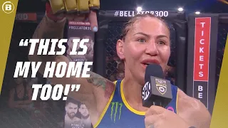 Cris Cyborg Post Fight Interview | Bellator 300