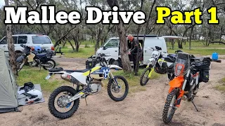 Big Desert Mallee Loop Adventure- Sand, Mud, Crashes and Campsite Car Washes - Part 1