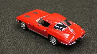 17.  Chevrolet Corvette 1963 - Welly 1:24-27